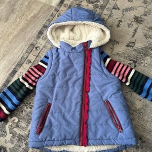 Matilda Jane Vest with Removable sleeves & good sz 4